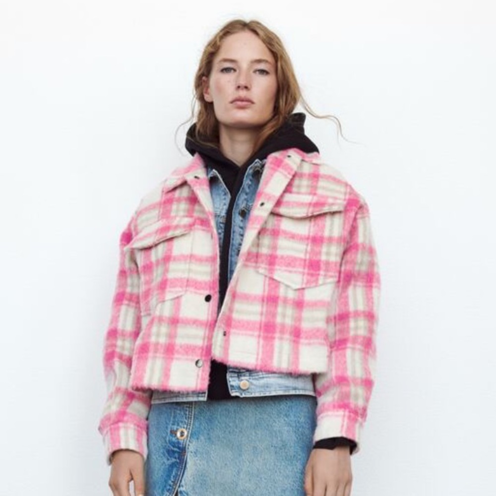 Zara cropped jacket